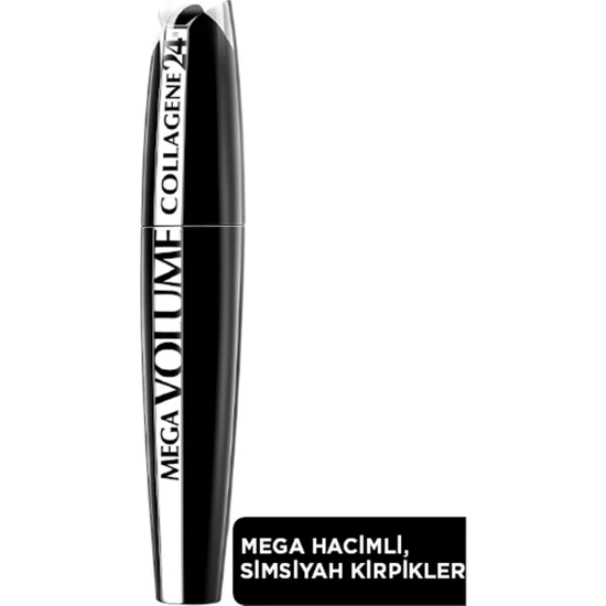 L'Oréal Paris Mega Volume Collagene 24H Siyah Maskara-2
